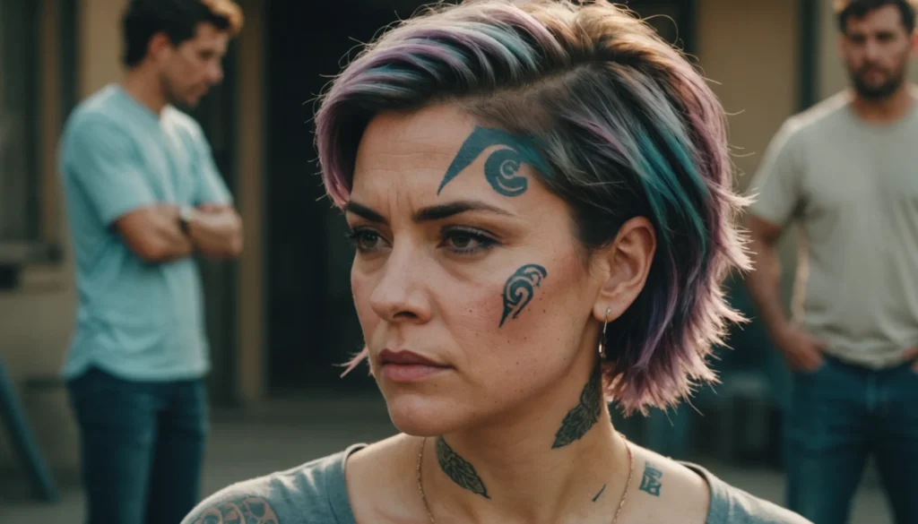 tatouage cheveux ratée