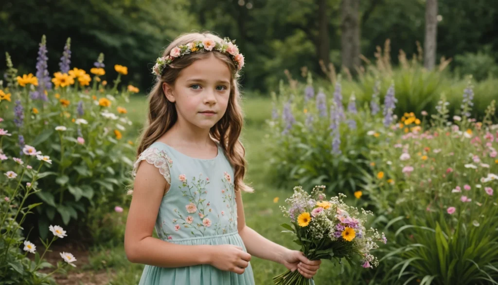 que mettre avec une robe de demoiselle d'honneur enfant