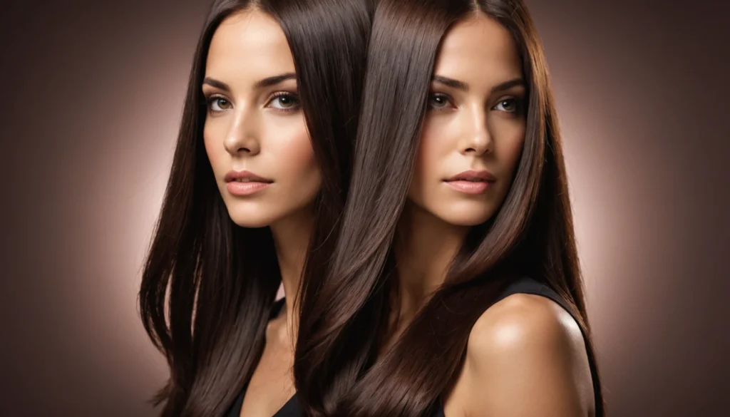 coloration sans ammoniaque après lissage brésilien