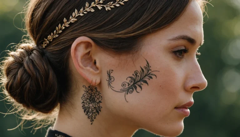 tatouage derriere oreille signification