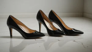 réparer chaussures vernies craquelées