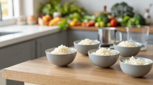 combien de riz par personne