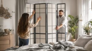 Comment disposer un paravent dans une chambre ?