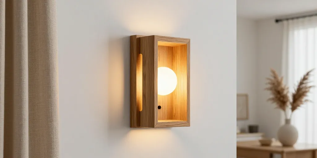 Applique murale en bois : la touche chaleureuse et élégante pour votre déco